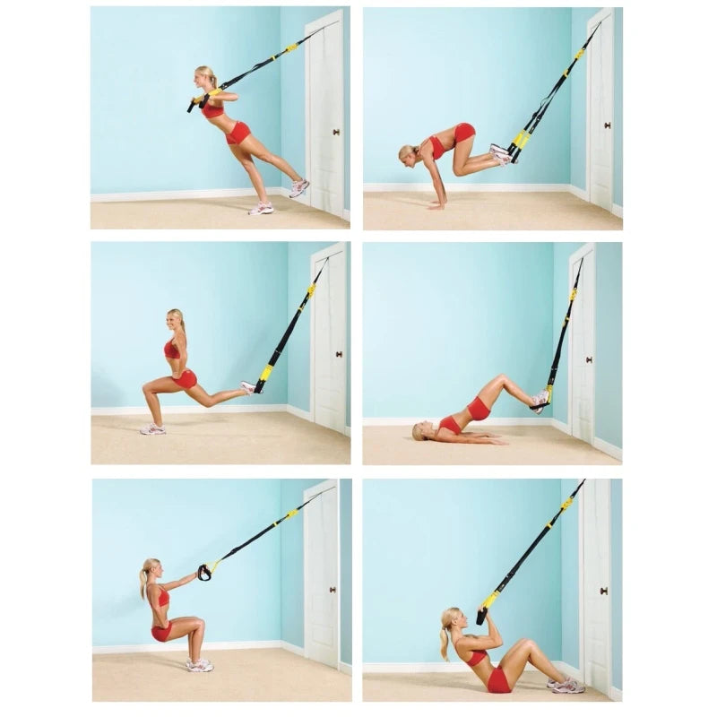 TRX PRO 4 System Suspension Trainer Home Gym Workout Equipment Resistance Straps