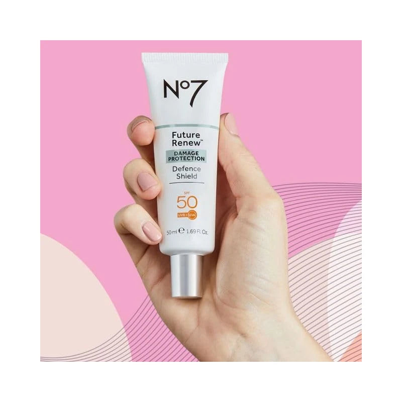 NO7 FUTURE RENEW DAMAGE PROTECTION DEFENCE SHIELD SPF50