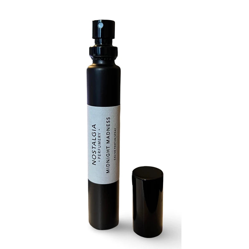 Nostalgia MIDNIGHT MADNESS Eau de Parfum for Men, 0.27 Fl Oz, Citrus, Sage, Sandalwood