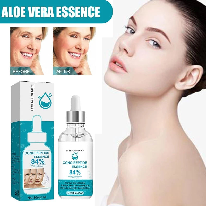 Cono Peptide Essence, Cono Peptide Essence 84%, Essence Anti-Aging Wrinkle Serum Instant Face Skin Care, Reduce Pigmentation and Fine Lines(2Pcs)