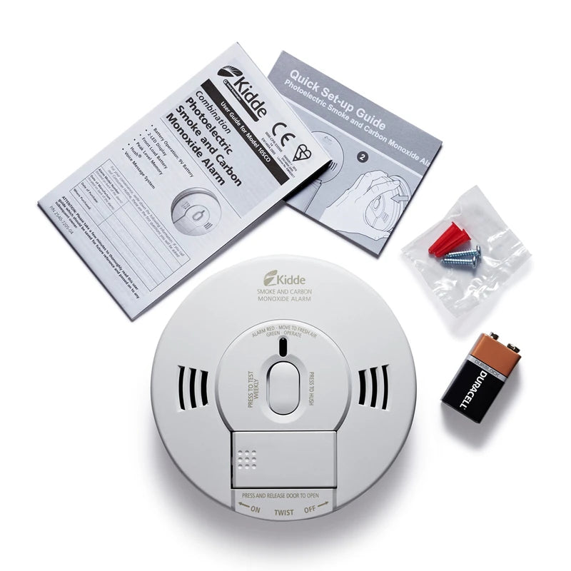 Kidde 10SCO Combination Smoke and Carbon Monoxide Alarm with Voice Notification