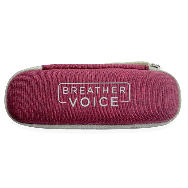 THE BREATHER Voice CASE │Hard Storage Travel Case Only │Designed for The Breather Hand-Held Inspiratory Expiratory Muscle Trainer