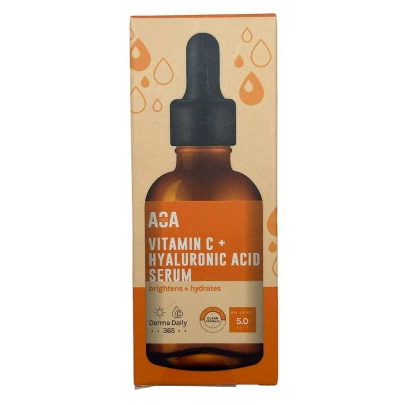 Aca Vitamin C+ Hyaluronic Acid Serum, 1 oz