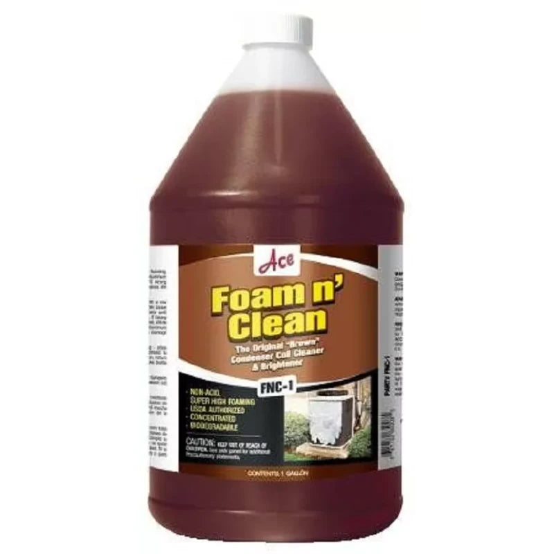 Unbranded Foam N' Clean Condenser Coil Cleaner Concentrate Alkaline Based