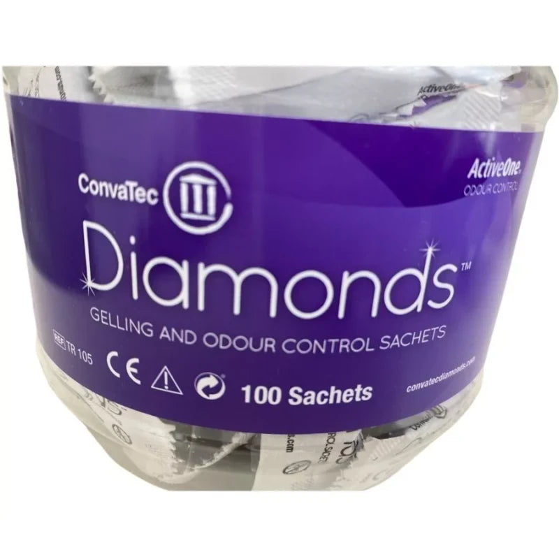 Convatec Diamonds Gelificante Antiolor C/100pzas Convatec Ref.420791