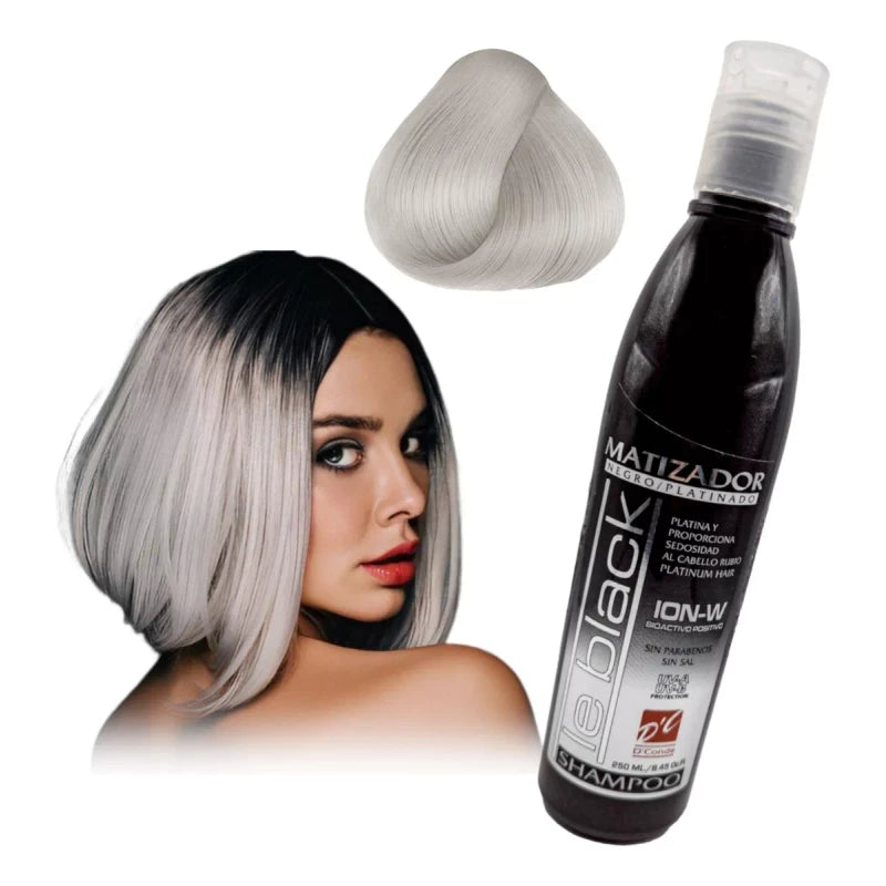 D'Conde Shampoo D'Conde Le Black en botella de 250mL por 1 unidad
