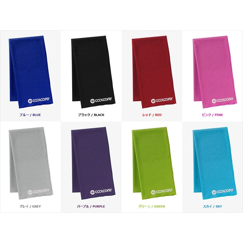 COOL CORE(クールコア) KING KAZU 公認 SUPER COOLING TOWEL ブルー BL