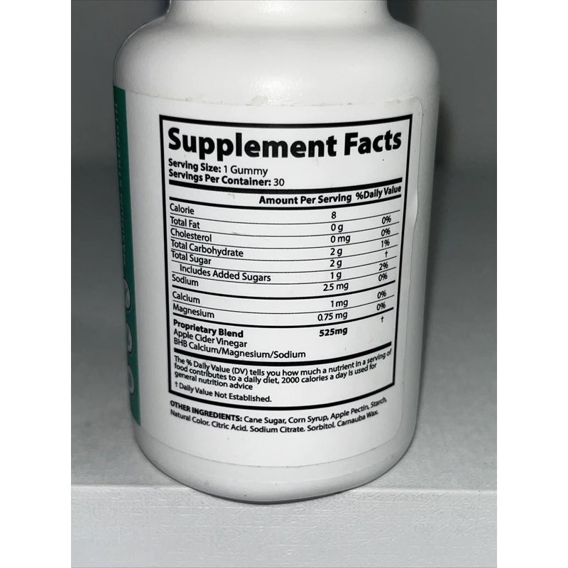 2 Bottles Of Keto IQ ACV Gummies 30ct ea/525 mg Gummies. NEW/SEALED. Exp 02/2026