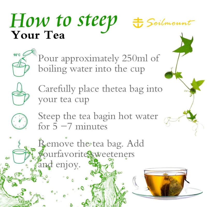 Soilmount Wild Organic Self-Heal Tea | Prunella vulgaris | Caffeine-Free Herbal Tea | 18 Tea Bags