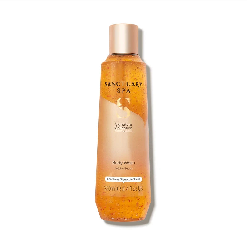 Sanctuary Spa Shower Gel for Women, No Mineral Oil, Cruelty Free, Natural & Vegan Body Wash, 250ml