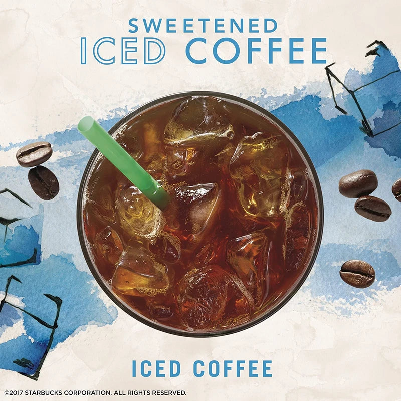 Starbucks VIA Instant Coffee, Sweetened Iced Coffee, 36 Count