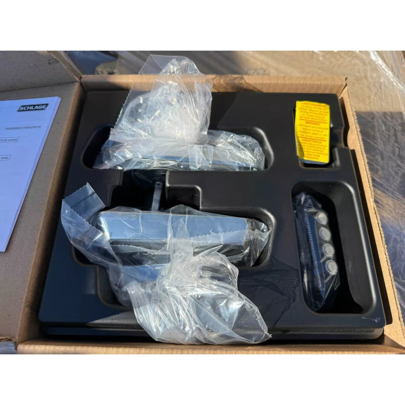 Schlage Control Smart Deadbolt with Greenwich Trim - Satin Chrome (BE467F GRW...