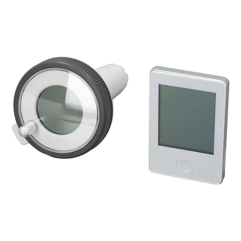 Wireless Solar Pool Temperature Meter High Accuracy IPX8 Waterproof LCD Display Digital Floating Temperature Detector