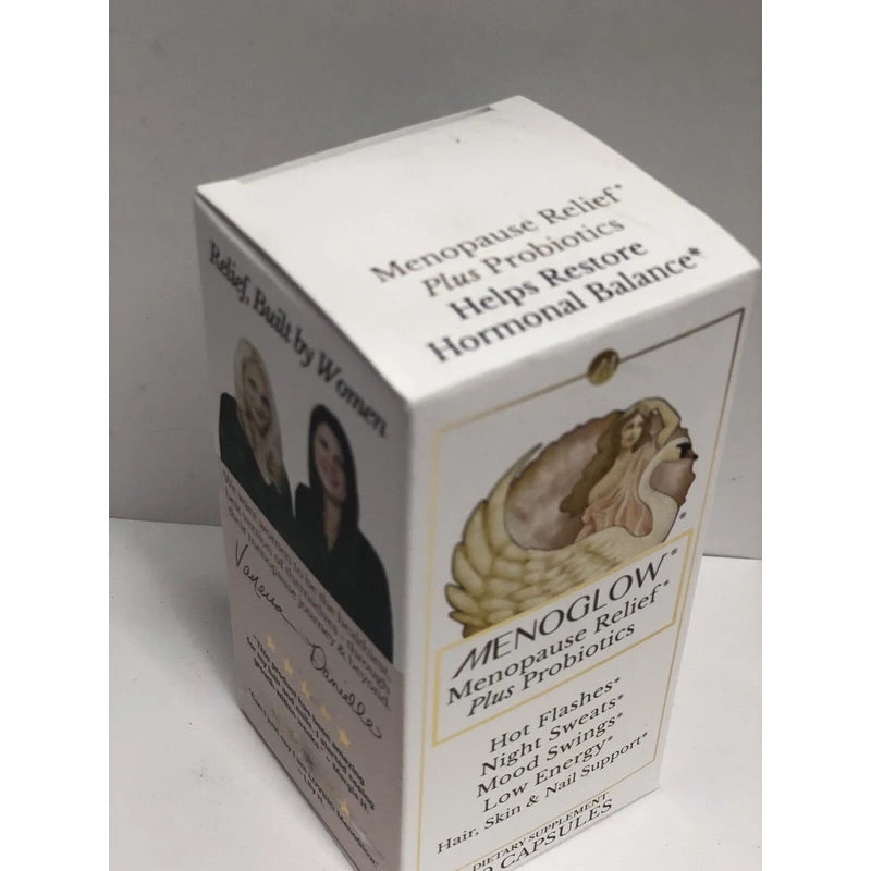 0.1 fl oz MENOLABS Menoglow Menopause Relief Plus Probiotics Supplement 60ct EXP 06/24