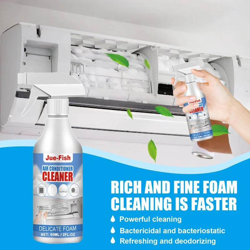 Jue-Fish Air Conditioner cleaner Household air conditioner hanging machine No disassembly no wash Deodorizing descaling foam air conditioner cleaning