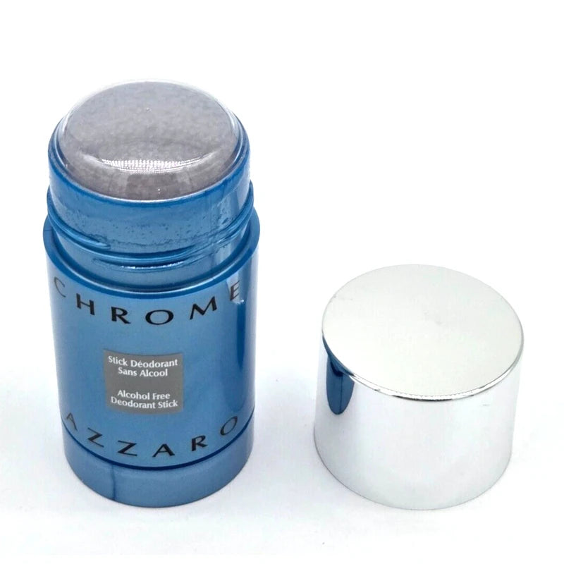 Azzaro VINTAGE Chrome for Men by Azzaro 2.7oz / 75mL Deodorant Stick NEW Alcohol-Free