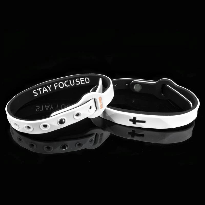 Gemvius Stay Focused Faith Bracelet - Size Adjustable - Style: Thin