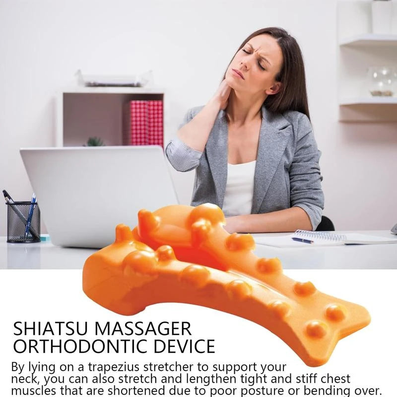 Trapezius Stretcher,Comfortable Trapezius Trigger Point,Portable Trapezius Massager,Trapezius Trigger Point for Shoulder, Neck, Upper Back, and Trapezius Muscles