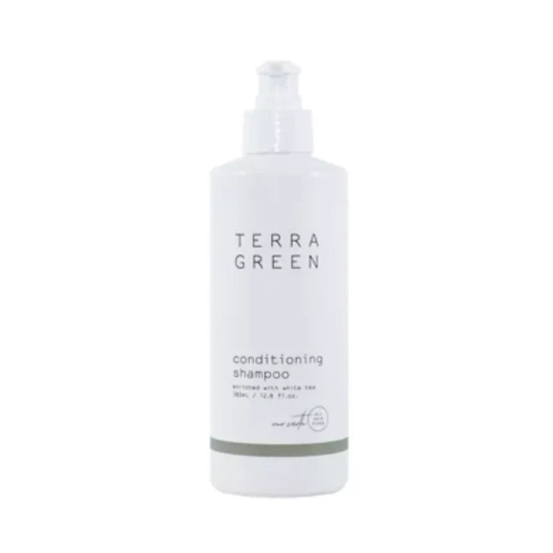Terra Green 2 Bottles Terra Green White Tea Conditioning SHAMPOO 12.8oz - Wyndham Hotels NEW