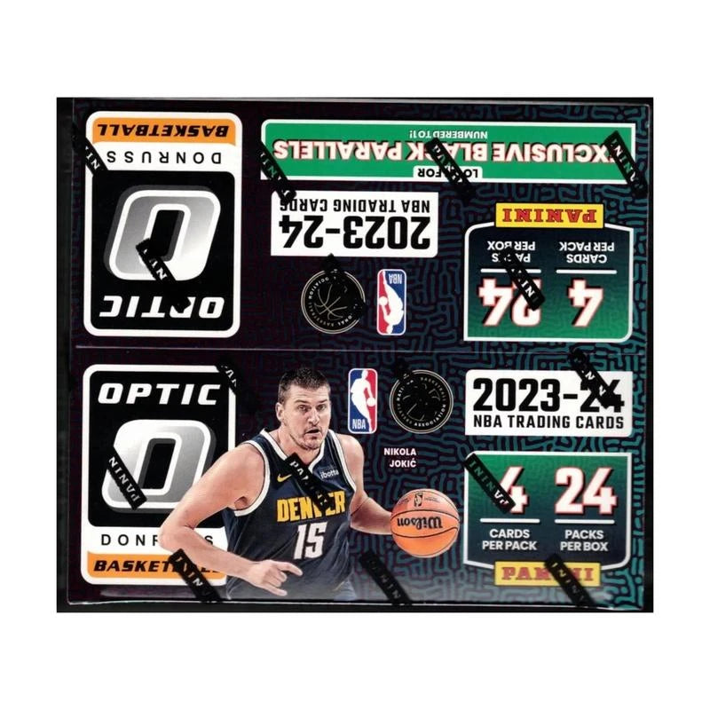 2023-24 Panini Donruss Optic Basketball 24-Count Retail Box Trading Cards - TYPE: 4 PACKS
