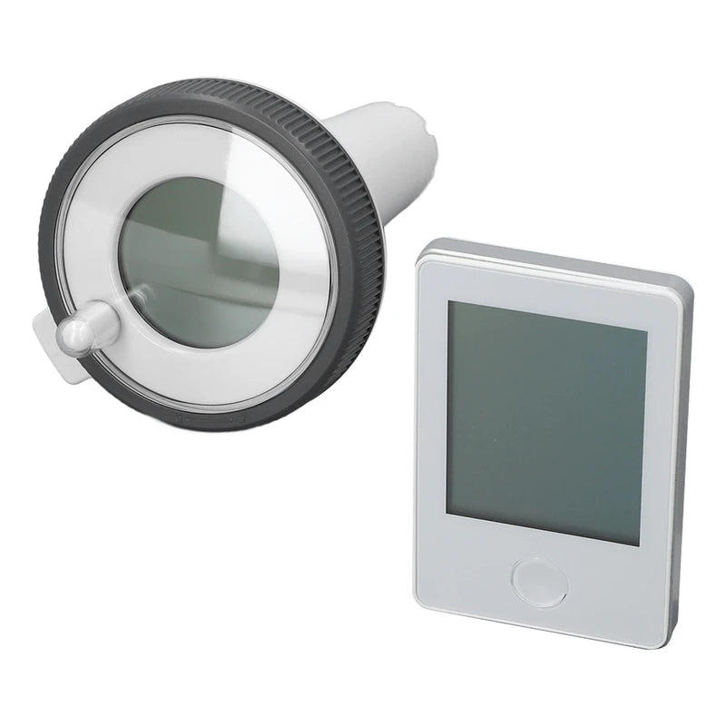 Wireless Solar Pool Temperature Meter High Accuracy IPX8 Waterproof LCD Display Digital Floating Temperature Detector