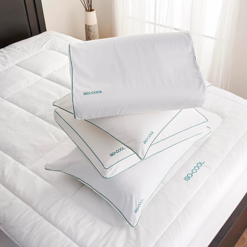 SleepBetter Iso-Cool Foam Pillow, 1 Count (Pack of 1), Serene Side Sleeper