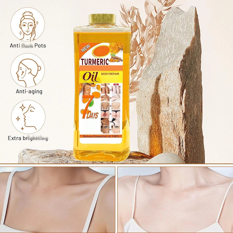 nedraho nedraho Soft 7 Turmeric Body Oil,Soft 7 Turmeric Oil,VeetGold Body Oil,Soft 7 Body Oil for Face & Body Moisturizer,Soft 7 Oil Natural Moisturizing Body Oil for All Skin Types (7 oz/Bottle)