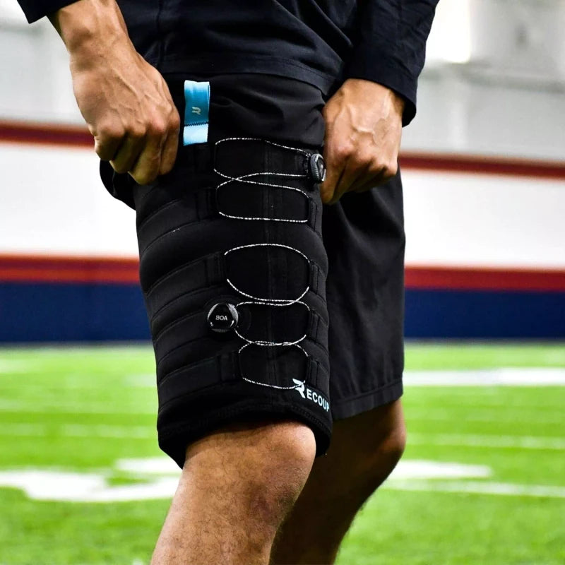 Recoup Fitness Cryosleeve | Ice Cold Compression Sleeve for Arms and Legs | NEW - Medium: 13"-16"
