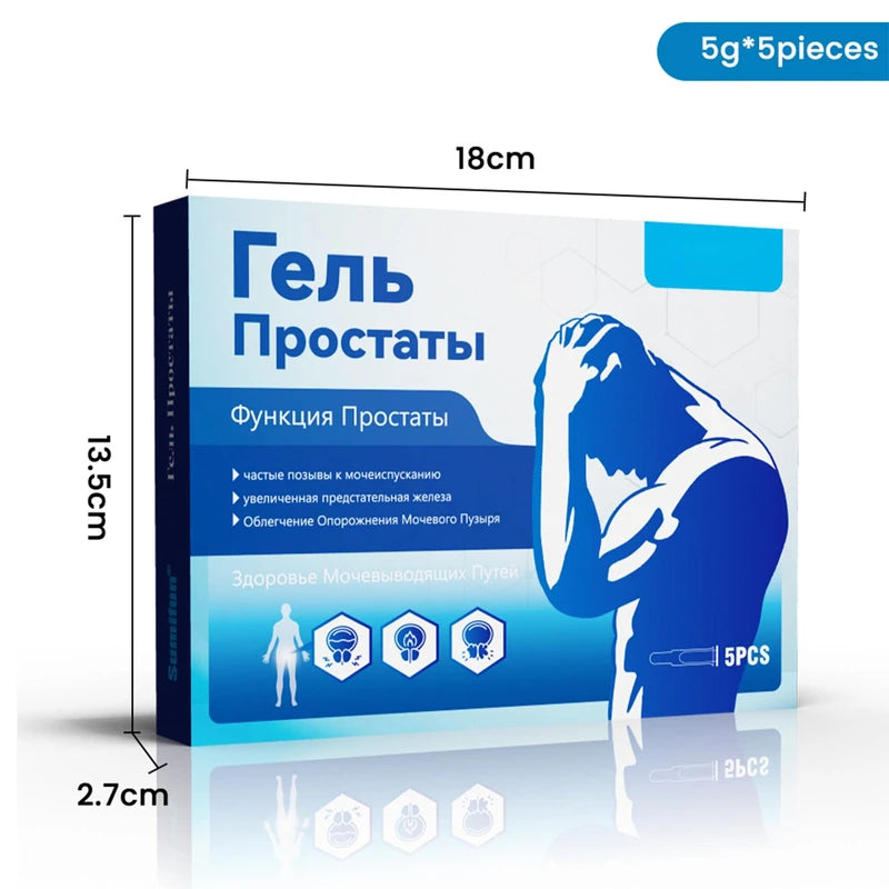 Kaminii 2 Box(10pcs) Prostate Stimulating Gel, Prostate Herbal Gel, Prostate Health and Reclaim Vitality, Effective & Fast-Acting