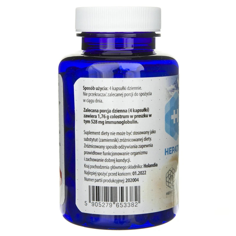 Hepatica Bovine Colostrum 120 Capsules