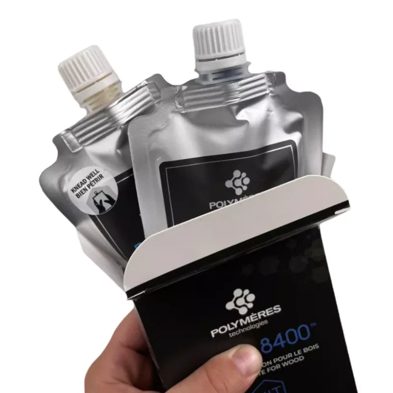 P-Tec 8400 Black Wood Repair Filler Epoxy