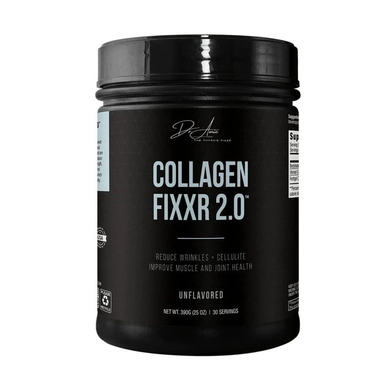 Fixxr Collagen 2.0 by Dr. Amie | with 3 Bioactive Collagen Peptides | Unflavored 30 Servings