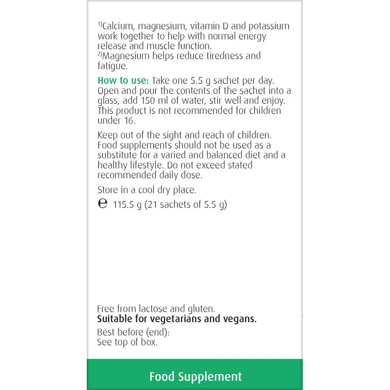 A.Vogel Balance - Calcium, Magnesium, Zinc & Vitamin D - 21 Day Pack of 5.5g sachet