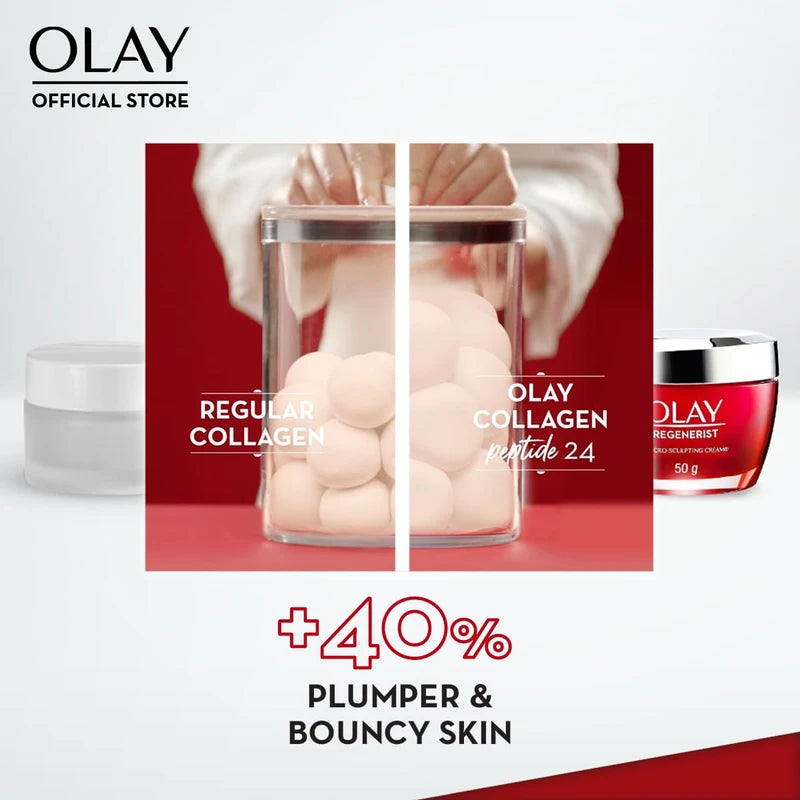 Olay Regenerist Collagen Peptide 24 Face Cream Moisturiser 50 g (Pack of 1)