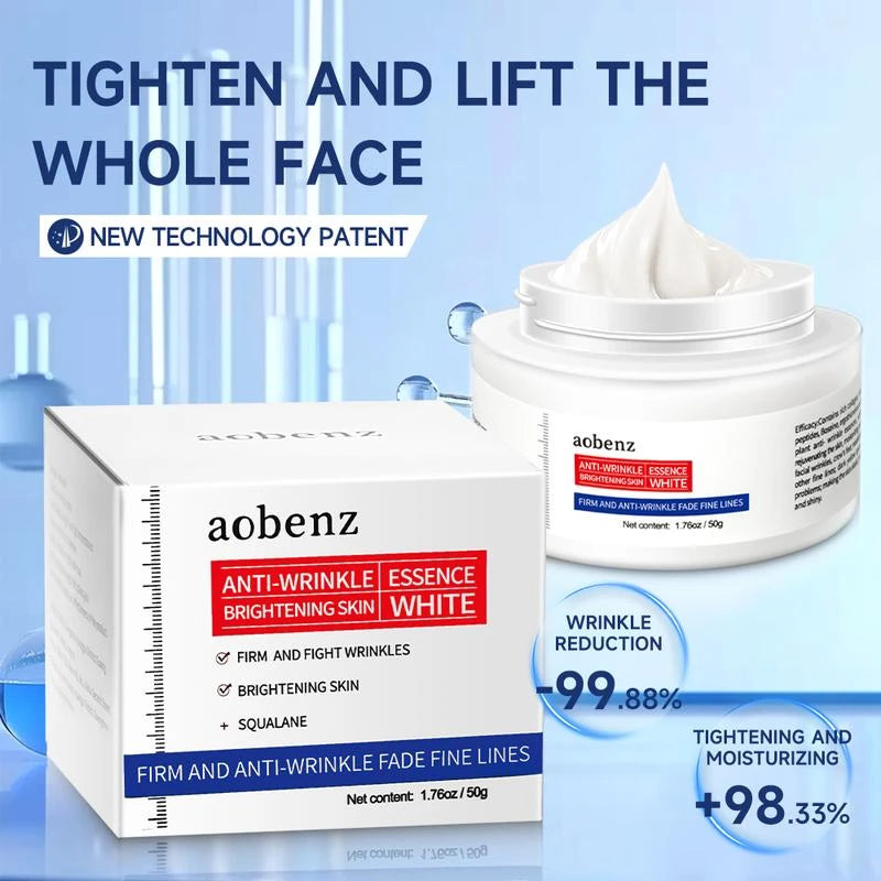 aobenz Nicotinamide Skin Care Facial Serum /aobenz Anti-aging Cream/Skin care combination, aobenz young password - Specification: 2PCS 【Serum + cream】