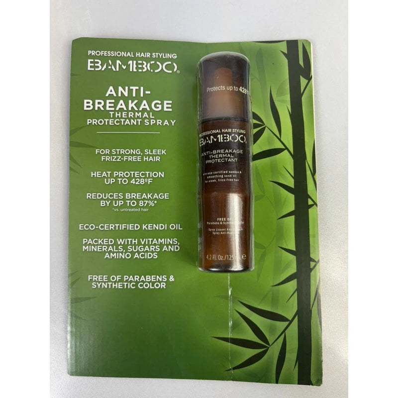 Bamboo Anti-Breakage Thermal Protectant Spray Kendi Oil Heat 4.2 oz