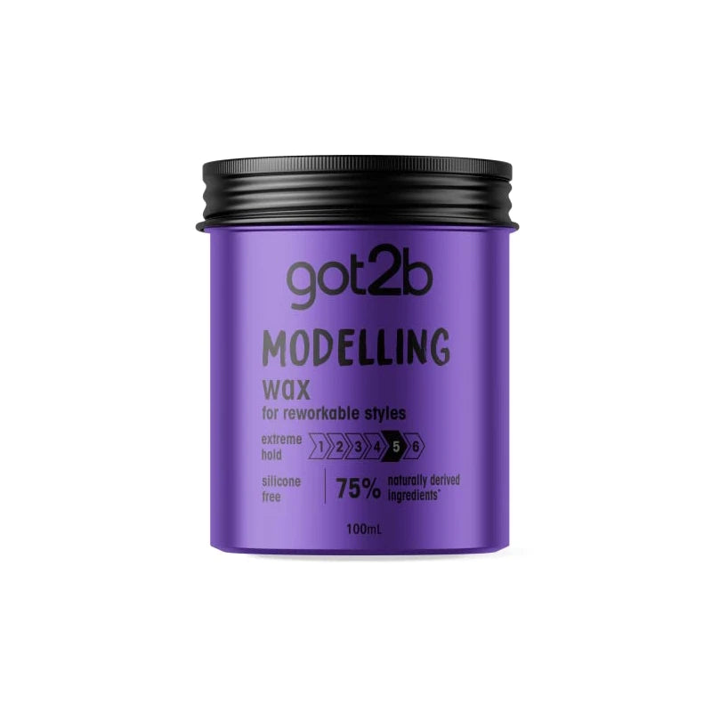 Got2b Modelling Wax, Reworkable Styles, Extreme Hold, 100mL