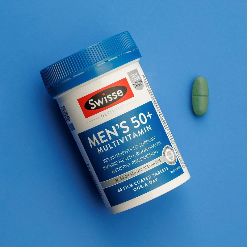 Swisse Ultivite Men's 50+ Multivitamin 90 Tablets