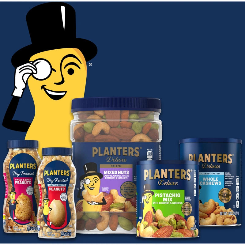PLANTERS Limited Edition Toasted Marshmallow Hot Chocolate Cashews, Flavored Cashews, Sweet Nuts, Holiday Snack Mix, 5.5 oz Bag
