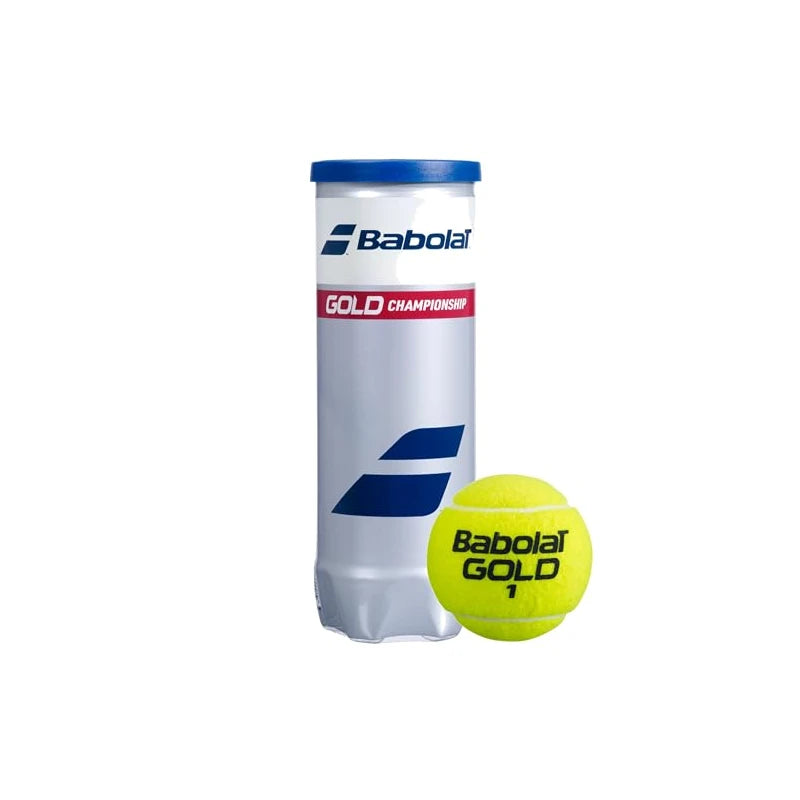 Babolat Gold Championship Tennis Balls - 3 Ball Can in Multi-Packs (2-24 Cans Available)