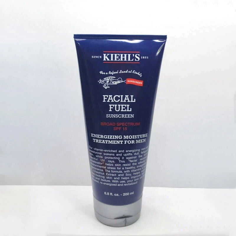 Kiehl's Facial Fuel Sunscreen SPF 15 Energizing Moisture Treatment For Men 200ml