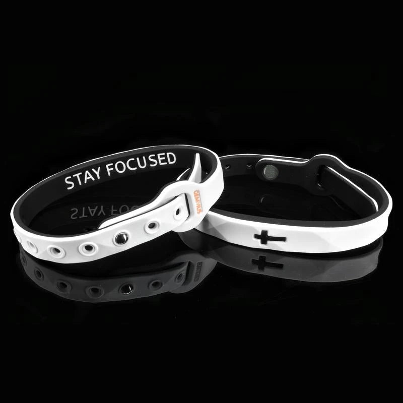 Gemvius Stay Focused Faith Bracelet - Size Adjustable - Style: Thin