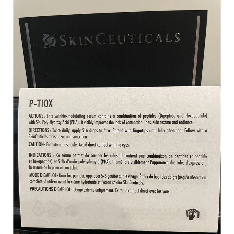 Skinceuticals P-Tiox Wrinkle Modulating Peptide Serum Authentic FRESH