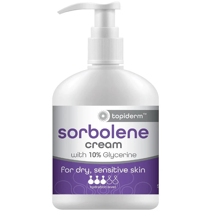Topiderm Sorbolene Cream with 10% Glycerine 500ml (Expiry 12/2023)