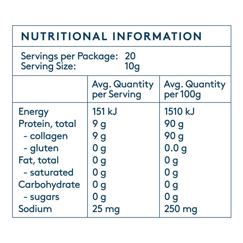 Dose & Co Pure Collagen Unflavoured - 200gm