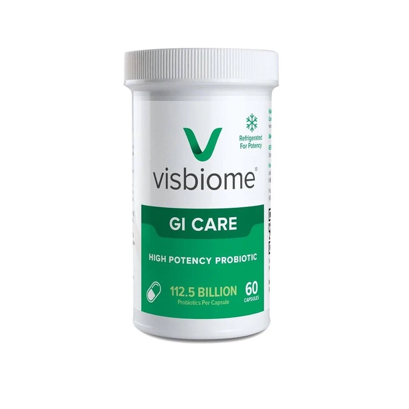 Visbiome GI CARE High Potency Probiotic- 112.5 BILLION 60 Capsules EXP:04/2026