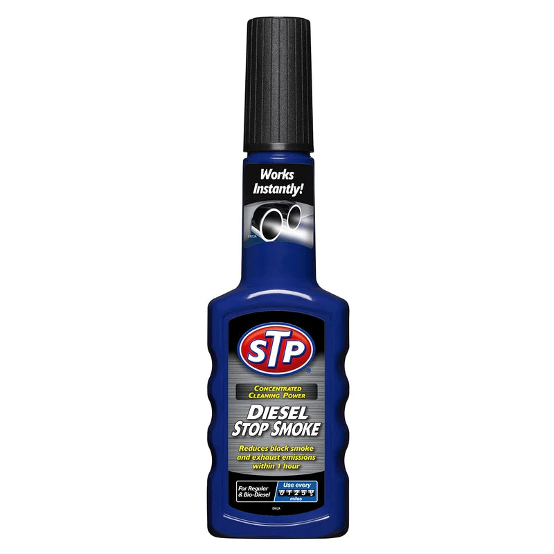 STP Stop Smoke Diesel 200 ml, Reduces Black Smoke and Exhaust Smoke within 1 Hour, Mechanical Car Cleaning Products