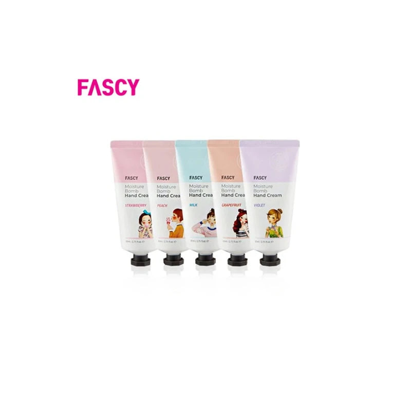 FASCY Moisture Bomb Hand Cream 80ml, Type:Milk