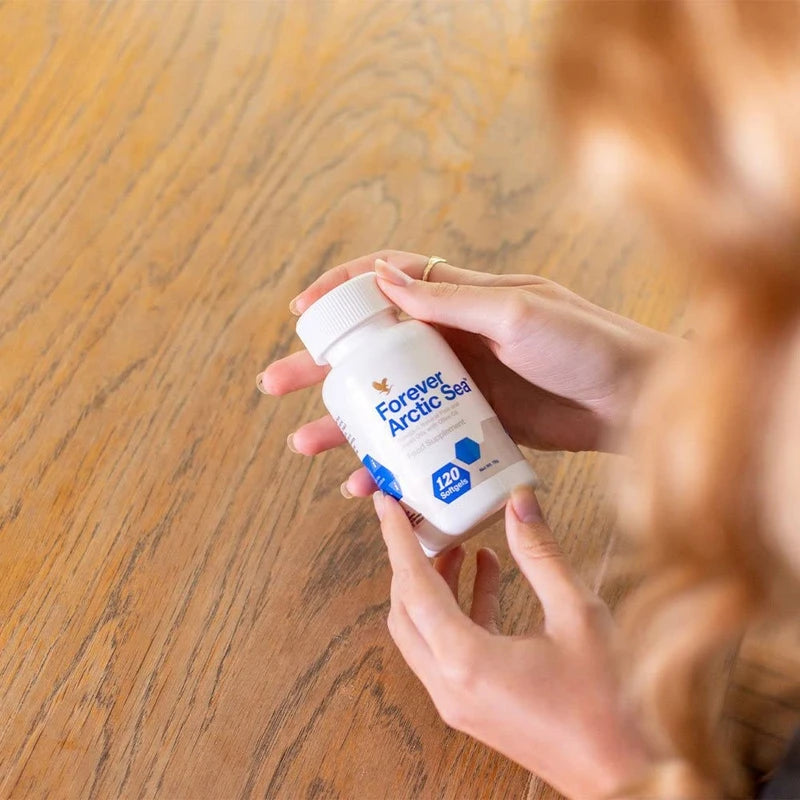 Forever Living Products Forever Arctic Sea, 120 softgels, Extensive Blend of omega-3s, Pure Source of EPA & DHA, Gluten Free.