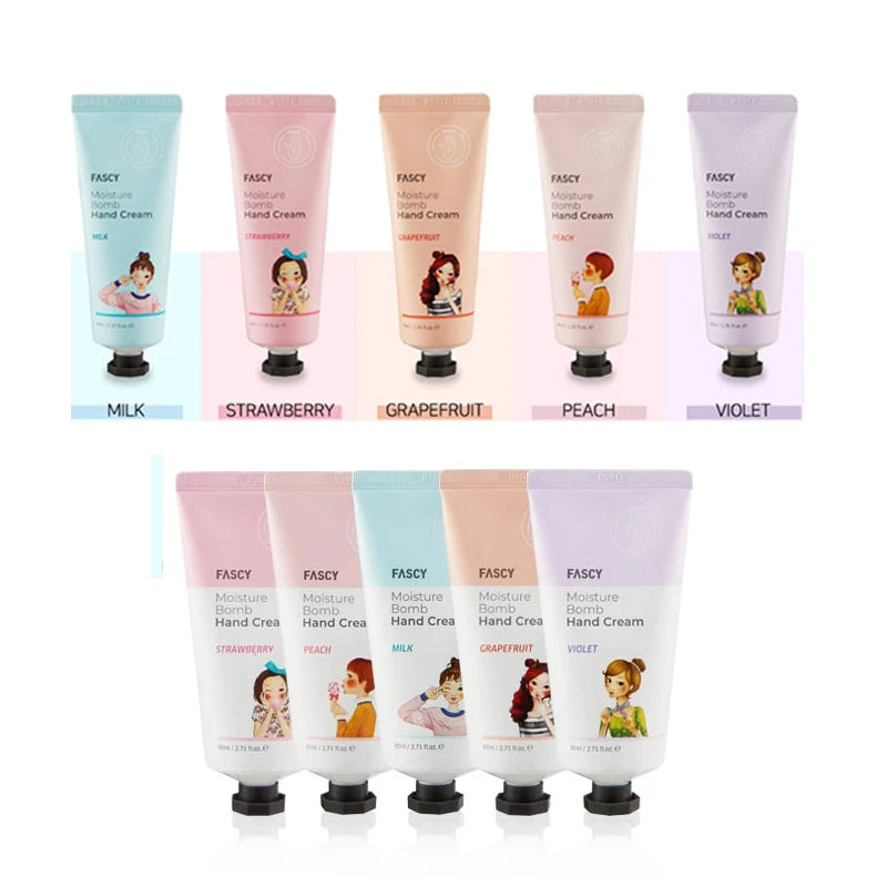FASCY Moisture Bomb Hand Cream 80ml, Type:Milk